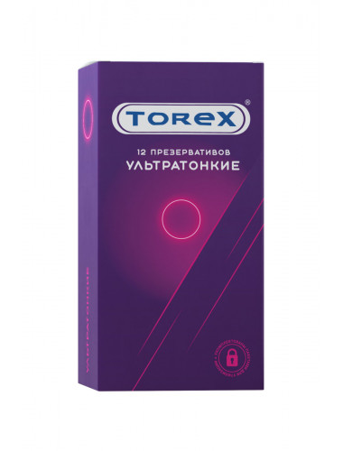 Презервативы ультратонкие torex №12