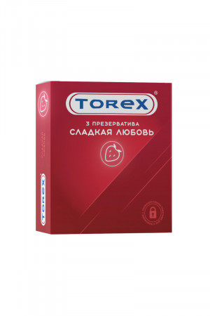 Презервативы сладкая любовь torex №3