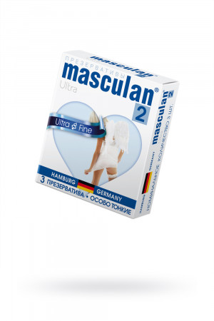 Презервативы Masculan Ultra 2 особо тонкие Ultra Fine 3 шт 309