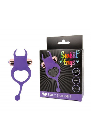 Виброкольцо Sweet toys фиолетовый D 3 см ST-40166-5