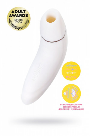 Стимулятор клитора Satisfyer Pro Plus Vibration вакуум-волновой бесконтактный J2018-16