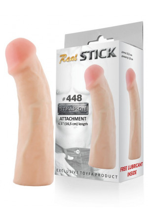 Фаллоимитатор-насадка realstick #448 16,5 см