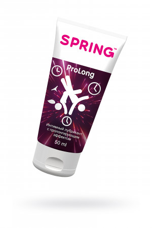 Гель-лубрикант spring prolong продлевающий 50 мл