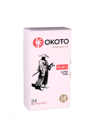 Презервативы Okoto Ultra Thin ультратонкие № 12 1479