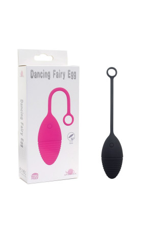 Виброяйцо dancing fairy egg черное перезаряжаемое