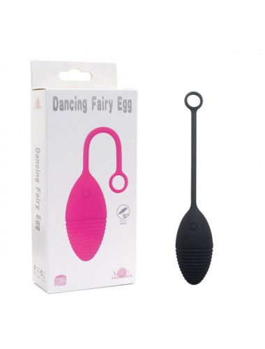 Виброяйцо dancing fairy egg черное перезаряжаемое