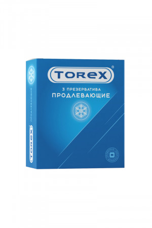 Презервативы продлевающие torex №3