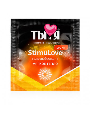 Возбуждающий гель-любрикант stimulove light 4 г