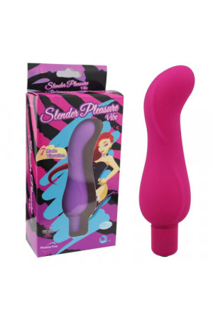 Минивибратор slender pleasure розовый 12,5 см