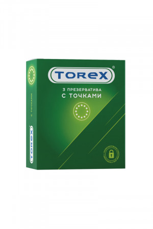 Презервативы точечные torex №3