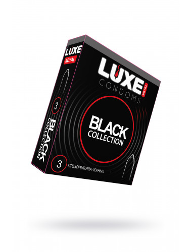 Презервативы luxe royal black collection №3