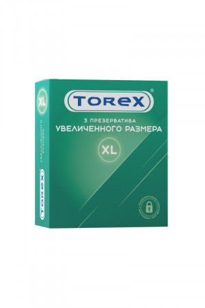 Презервативы увеличенного размера torex №3