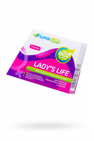 Возбуждающие капсулы для женщин LadysLife 14 шт 50