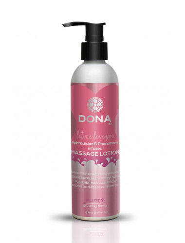 Увлажняющий лосьон для массажа dona blushing berry 235 мл