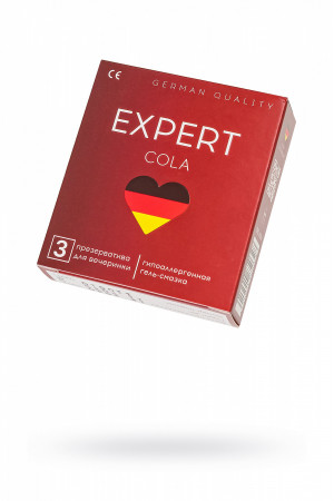 Презервативы Expert Cola аромат Колы №3 901/1