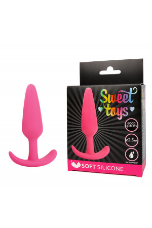 Анальная втулка Sweet Toys розовая 10 см ST-40168-16