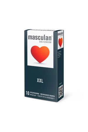 Презервативы Masculan Classic 4 увеличенного размера XXL 10 шт 307