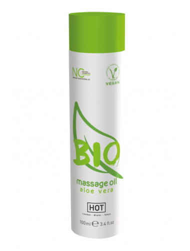 Массажное масло hot bio massage oil aloe vera 100 мл