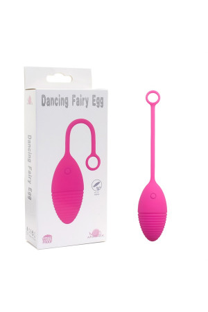 Виброяйцо dancing fairy egg розовое перезаряжаемое