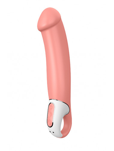 Вибратор satisfyer vibes master силикон бежевый 23,5 см