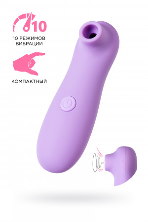 Вакуум-волновой стимулятор клитора flovetta lilac фиолетовый 12,5 см