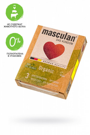 Презервативы masculan Organic утонченные № 3  325