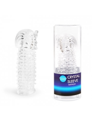 Насадка закрытая фараон crystal sleeve 13,5 см