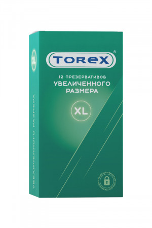 Презервативы увеличенного размера torex №12