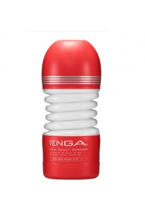 Мастурбатор Tenga Rolling Head Cup Вращающаяся Головка красный TOC-203