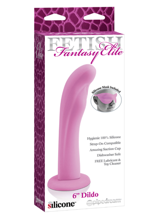 Насадка для страпона Fetish Fantasy Elite 6" розовая PD4507-11