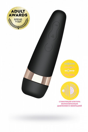 Вакуум-волновой бесконтактный стимулятор клитора Satisfyer PRO 3 Vibration J2018-32