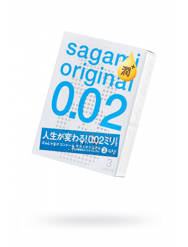 Презервативы полиуретановые sagami original 002 extra lub №3