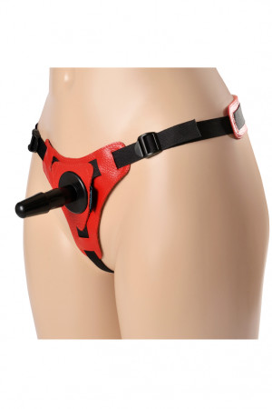 Трусики Sitabella HARNESS Trapper красные размер M 3157-2