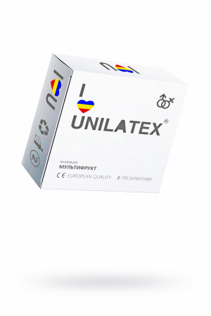 Презервативы Unilatex Multifrutis ароматизированные цветные №3 шт 3003