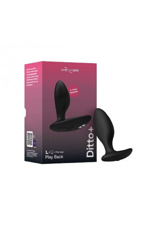 Анальная вибровтулка We-Vibe Ditto + черная 7,5 см SNDT2SG4