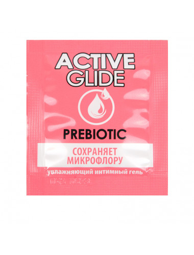 Увлажняющий интимный гель active glide prebiotic 3 г