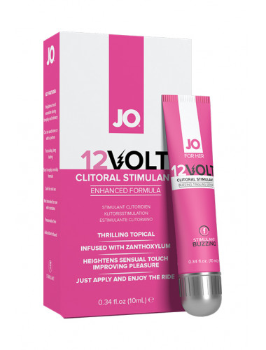 Возбуждающая сыворотка мощного действия jo 12 volt arousing tingling serum 10 мл