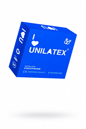 Презервативы Unilatex Natural Plain классические №3 шт 3002