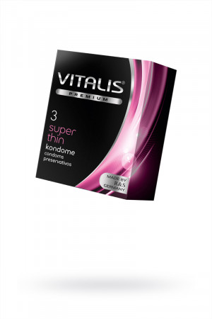 Презервативы ''VITALIS'' PREMIUM super thin №3 274